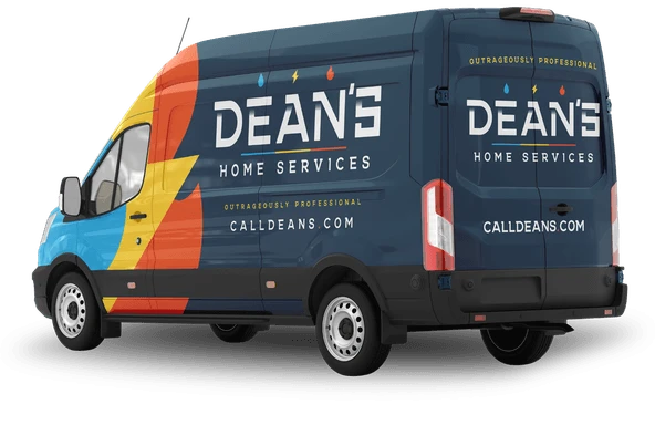 Dean's Home Services service van
