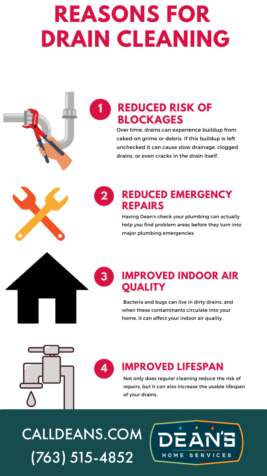 Why Should I Clean My Drains? (Infographic)
