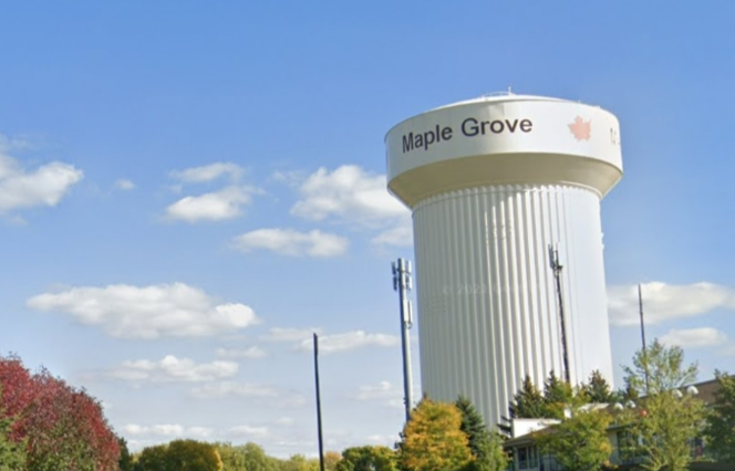 maple grove water tower
