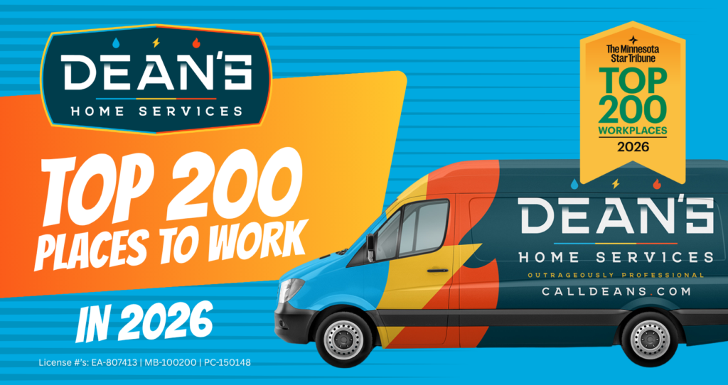 Dean’s Home Services Named a Minnesota Star Tribune Top 200 Workplace in 2026