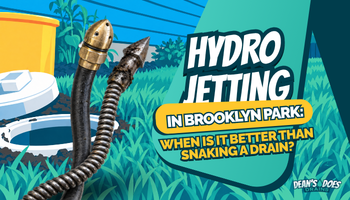 Hydro Jetting in Brooklyn Park: When Is It Better Than Snaking a Drain?
